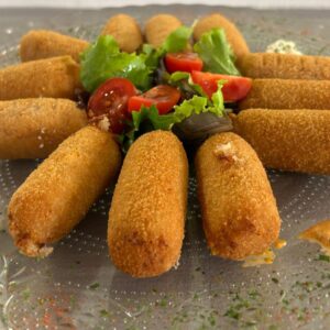 Croquetas de Rulo de Cabra