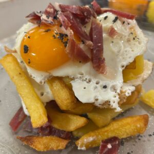 Huevos Rotos - Jamón
