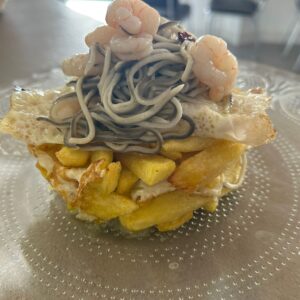 Huevos Rotos - Gulas y Gambas