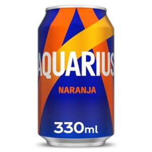 Aquarius Naranja Lata